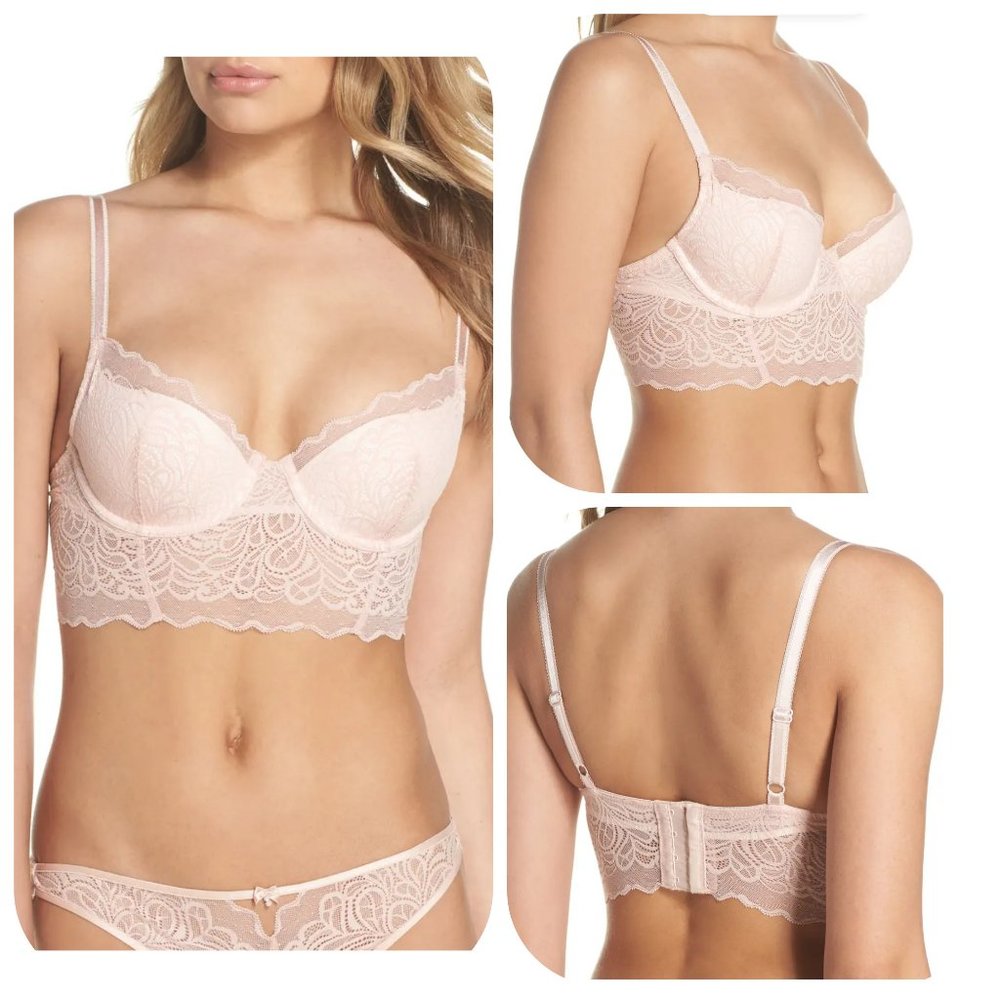 NWT b.tempt'd by Wacoal Undisclosed Longline Bra M